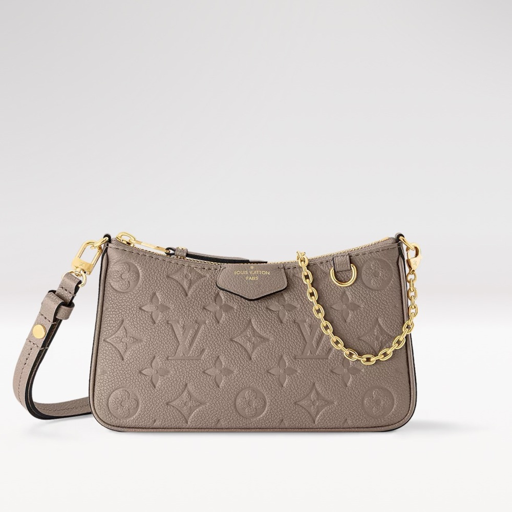 Louis Vuitton Easy on Pouch Bag Turtledove Grey